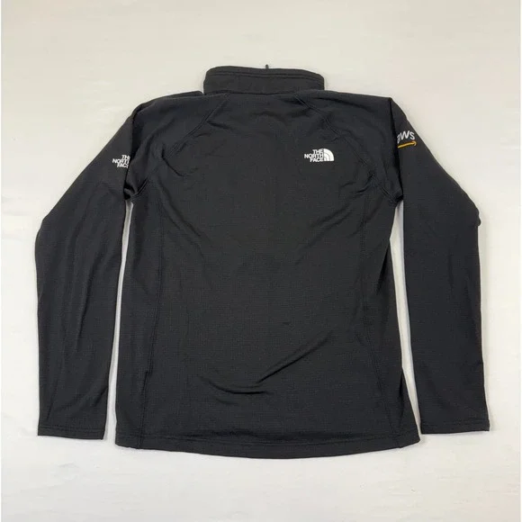 The North Face Mens AWS Classrooms Quarter Zip Fleece Pullover Black Medium - Picture 8 of 13